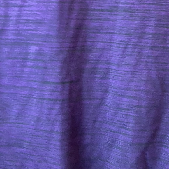 🌞Rock & Republic Heather Purple V Neck Crisscross Detail Long Sleeve Shirt A-75 - Picture 7 of 7